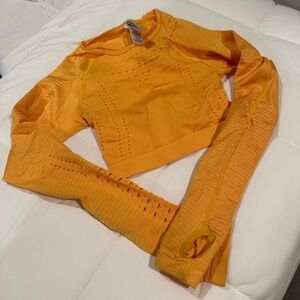 Gymshark Yellow Crop Top